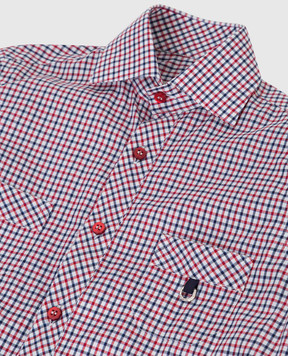 Stefano Ricci Children's checkered shirt YC005331M1716