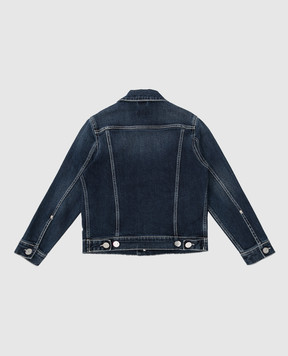 Stefano Ricci Children's blue denim jacket YSJ72050101626