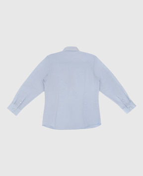 Stefano Ricci Children's blue shirt YC002317M1450