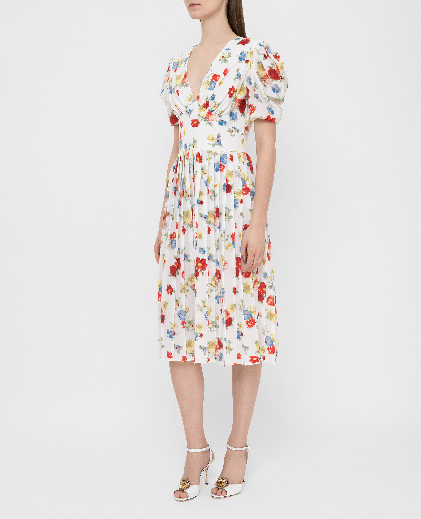 

White silk dress Ermanno Scervino