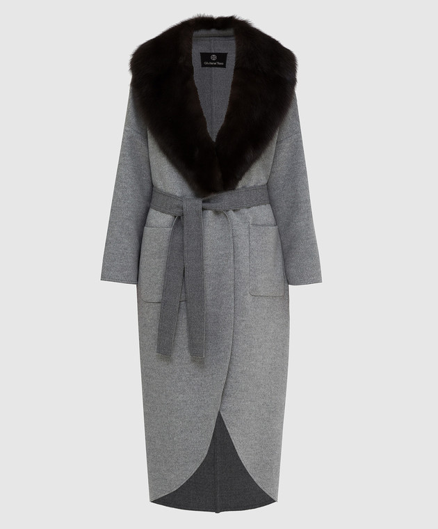 Giuliana Teso Wool Cashmere 2024 Fur Coat