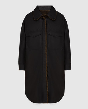Simonetta Ravizza Two-sided sheepskin coat ZAIRA23HUTN