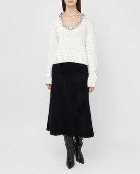 Bottega Veneta Light beige sweater 628711VKWB0