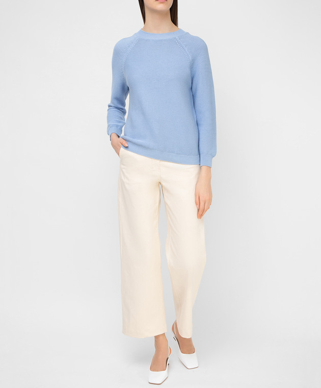 Max Mara - Light beige trousers SESTO - shop with Malta