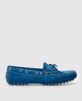 Stefano Ricci Children's suede moccasins YRU02G836SD