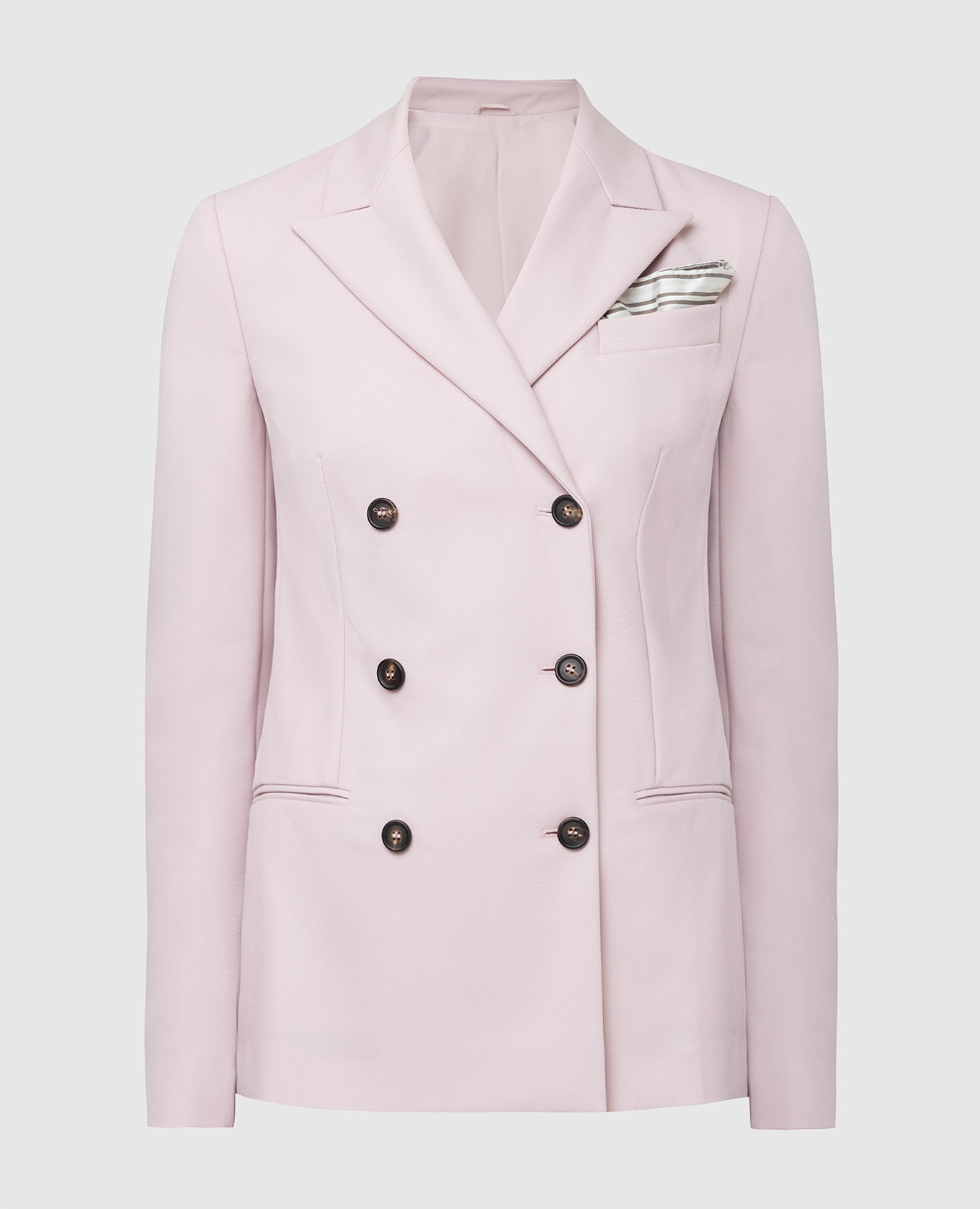 

Pink wool jacket Brunello Cucinelli