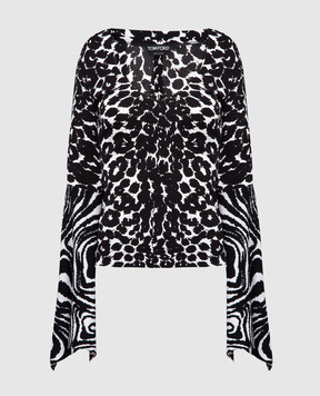 Tom Ford Top with animal print TSJ447FAP116