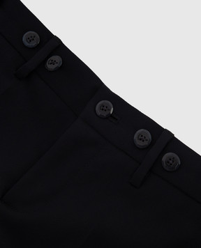 Stefano Ricci Children's black wool trousers Y1T9000000W0004D