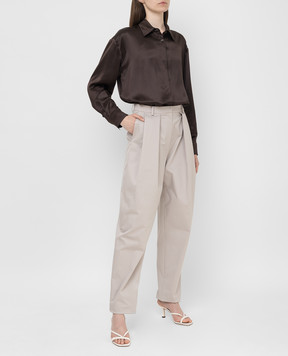 Magda Butrym Trousers with tucks 137521
