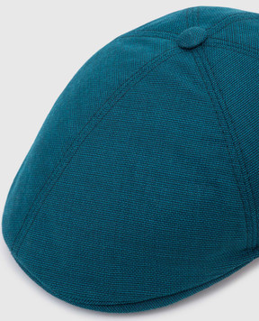 Stefano Ricci Children's turquoise wool cap YVF2019PW901
