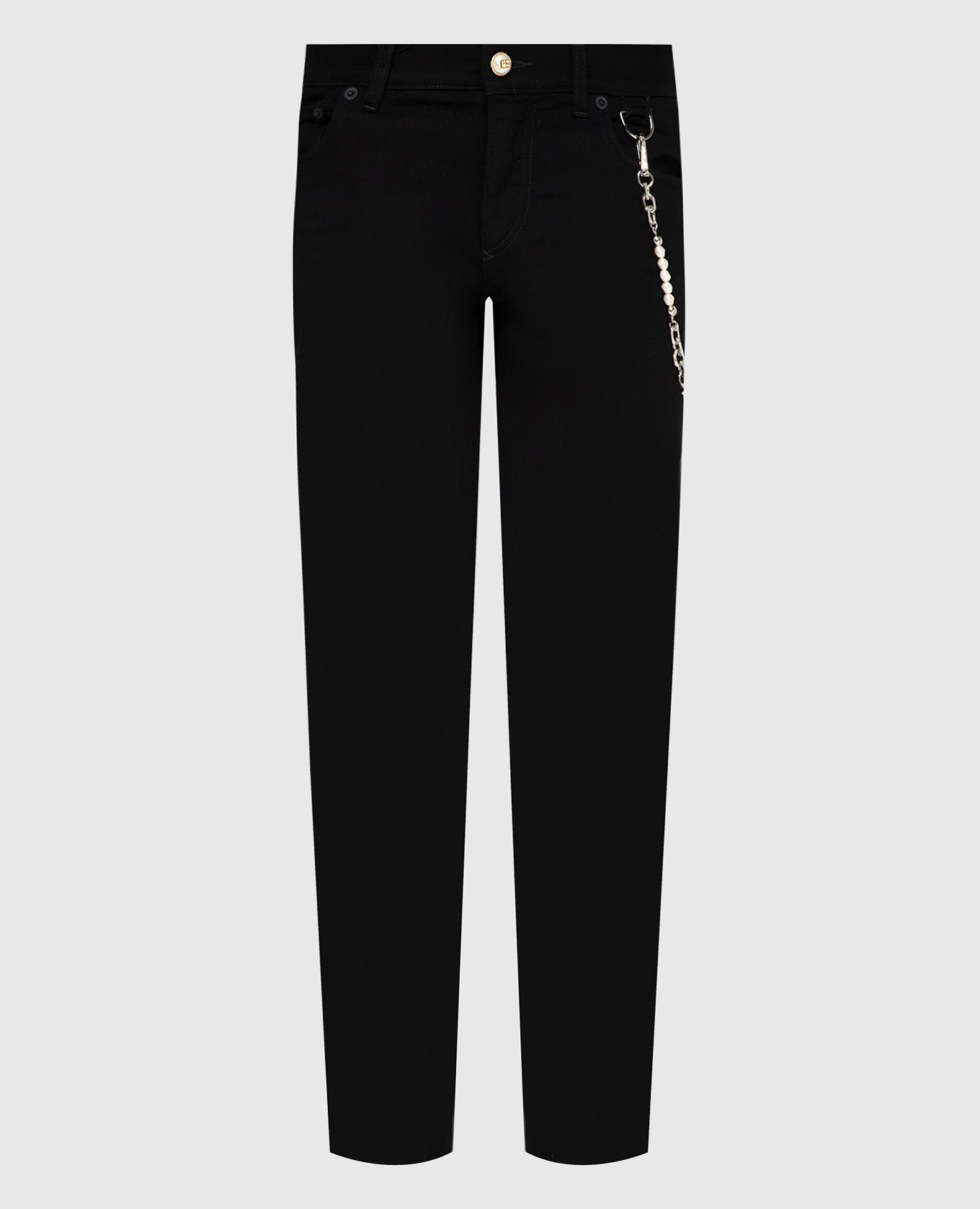 

Skinny jeans with chain Dolce&Gabbana, Black