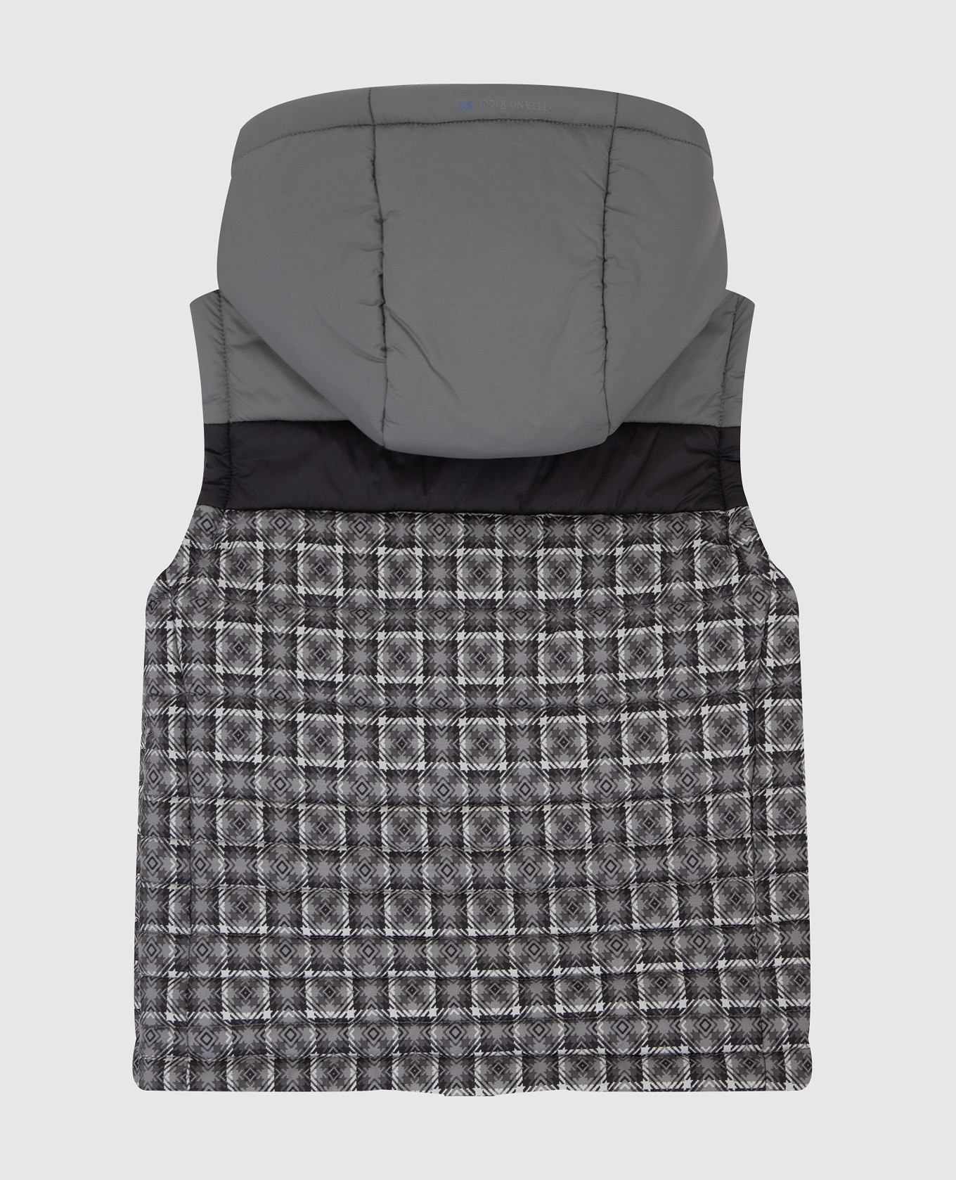 

Children's gray vest in a pattern Stefano Ricci, Grey