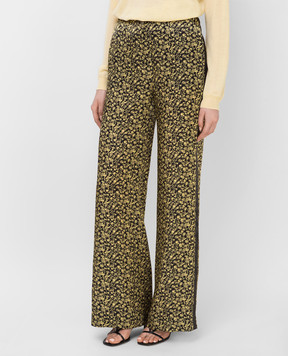 Victoria by Victoria Beckham Black silk trousers TRVV070B