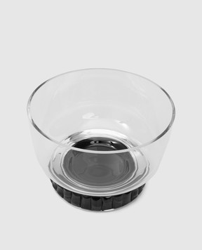 Lorenzi MIlano Dark brown large oryx horn salad bowl 725821