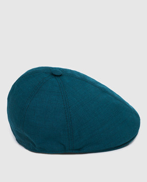 Stefano Ricci Children's turquoise wool cap YVF2019PW901