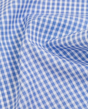 Stefano Ricci Children's blue plaid pasha YFZ25COLJ1863