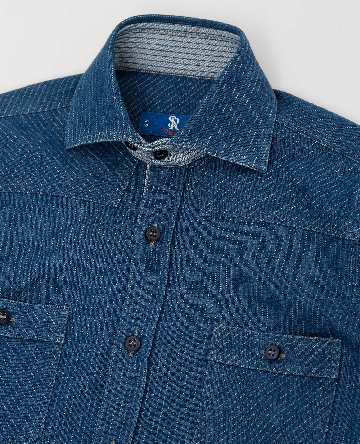 

Children's striped shirt Stefano Ricci, Blue