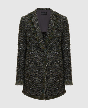 Fabiana Filippi Green coat GCD129B915