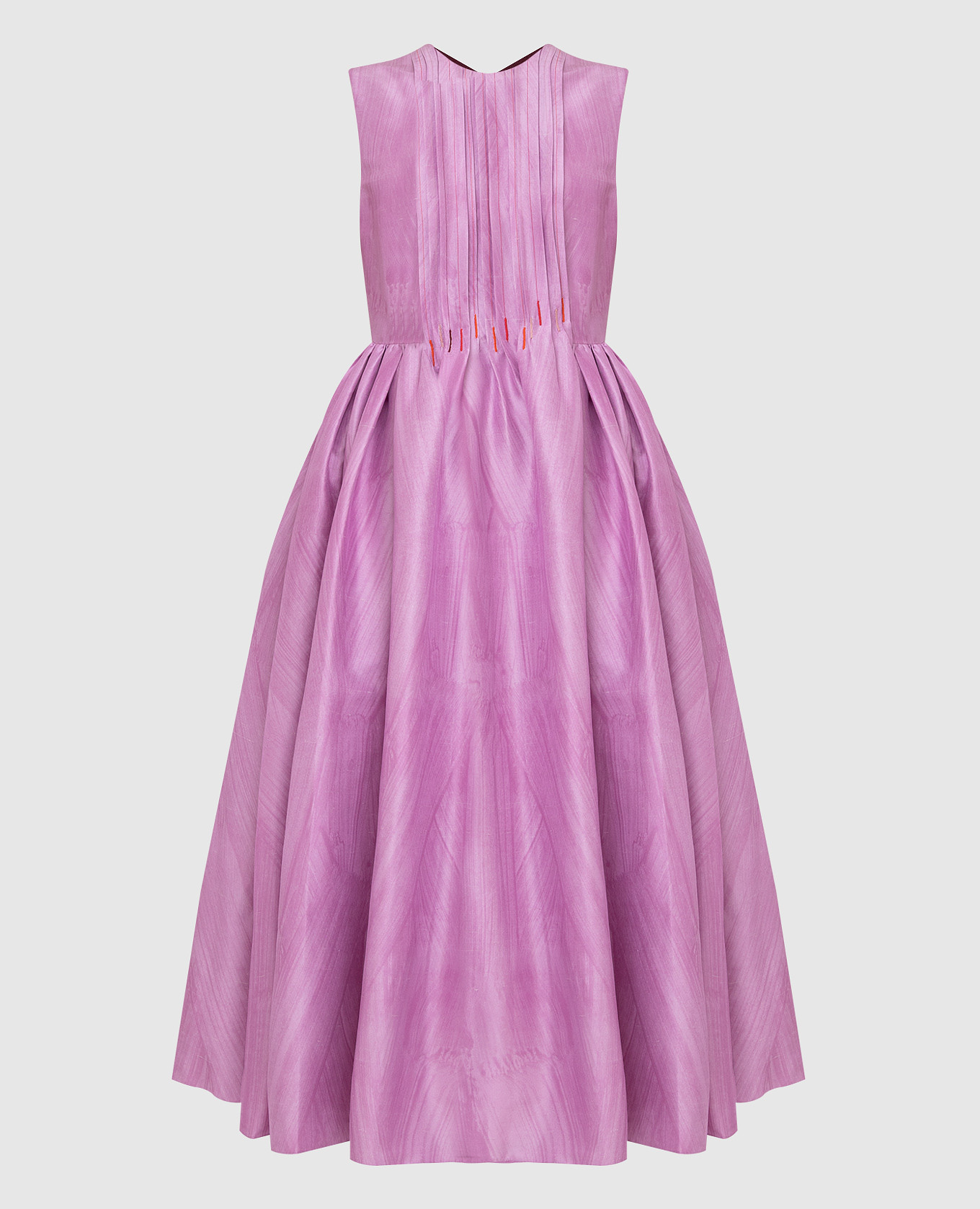 

Fiffi silk dress with drape Roksanda, Violet