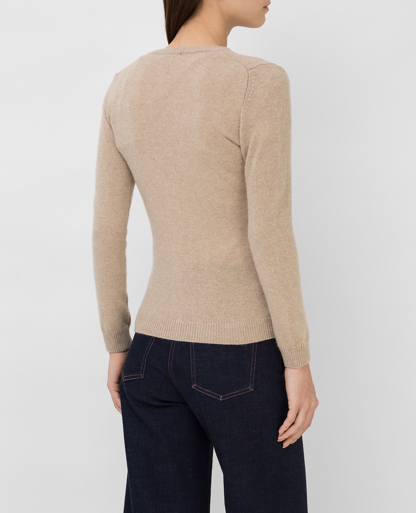 

Cashmere cardigan Malo, Beige