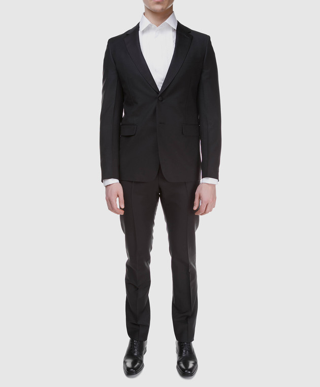 Prada black suit hotsell