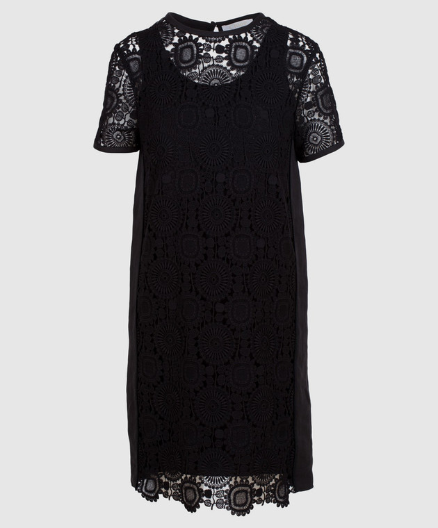 Chloe - Black lace dress 17SRO60 - shop with European delivery at Symbol