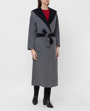 Heresis Reversible wool coat DM33130