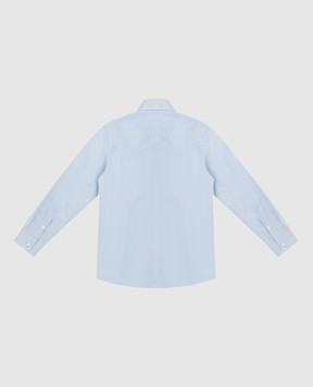 Stefano Ricci Children's blue shirt YC004160M1450