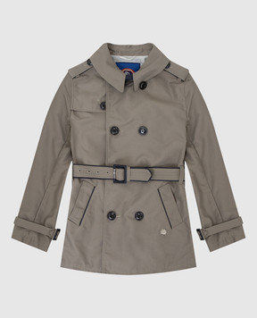 Stefano Ricci Children's dark beige trench coat YAJ7200030RS0003