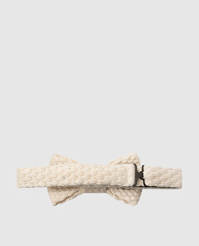 Stefano Ricci Children's light beige silk butterfly YHTSR1400