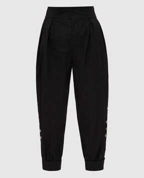 Philosophy di Lorenzo Serafini Black pants A0339