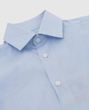 Stefano Ricci Children's blue shirt YC004040LJ2003