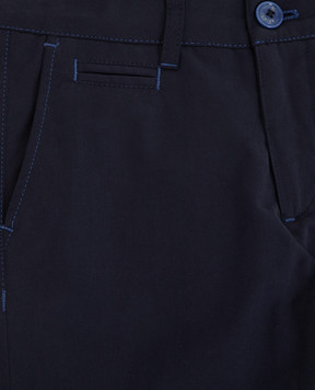 Stefano Ricci Children's dark blue trousers YUT6400020CTC800