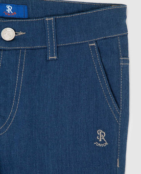 Stefano Ricci Baby blue jeans YFT7202030B2NE