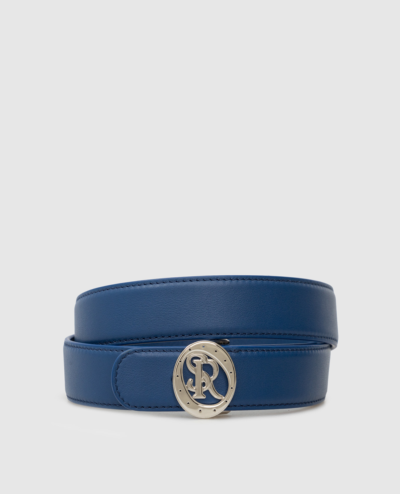 Stefano Ricci Children s blue leather belt Y301VHC503P buy with Greece delivery at Symbol