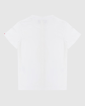 Stefano Ricci Children's T-shirt with monogram embroidery YNH0300290803