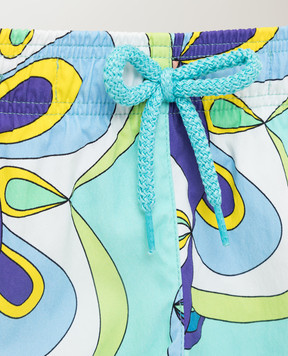 Vilebrequin Gaya kids swim shorts in print GAYU1F41