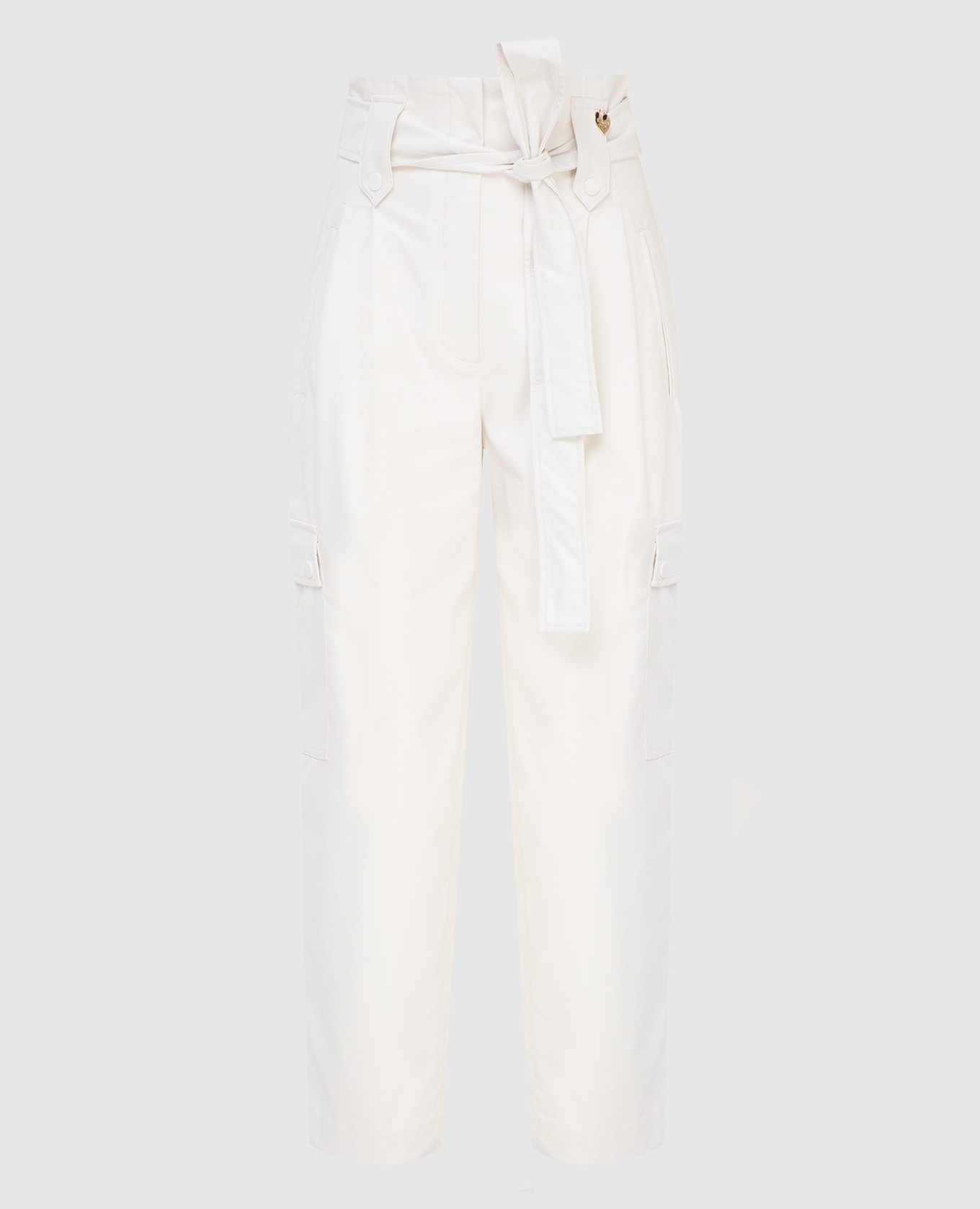 

White Cargo Pants ChangeClear Twinset