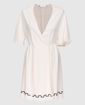 Vionnet Powder silk dress TUVAP15006T1129