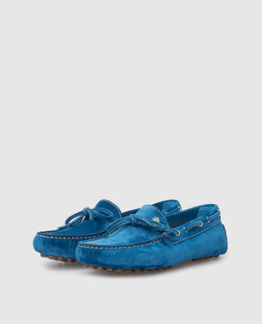 Stefano Ricci Children's suede moccasins YRU02G836SD