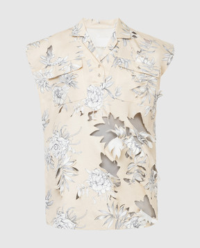 Maison Margiela Light beige top S29DL0100
