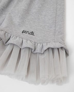 Fendi Children's gray skirt JFE03168