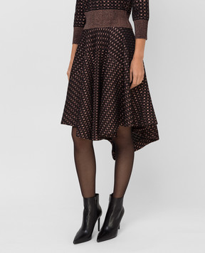 Alaia Black skirt 6E9J181RM236