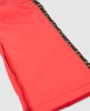 Fendi Children's ski trousers with FF pattern JFF249AG2H812