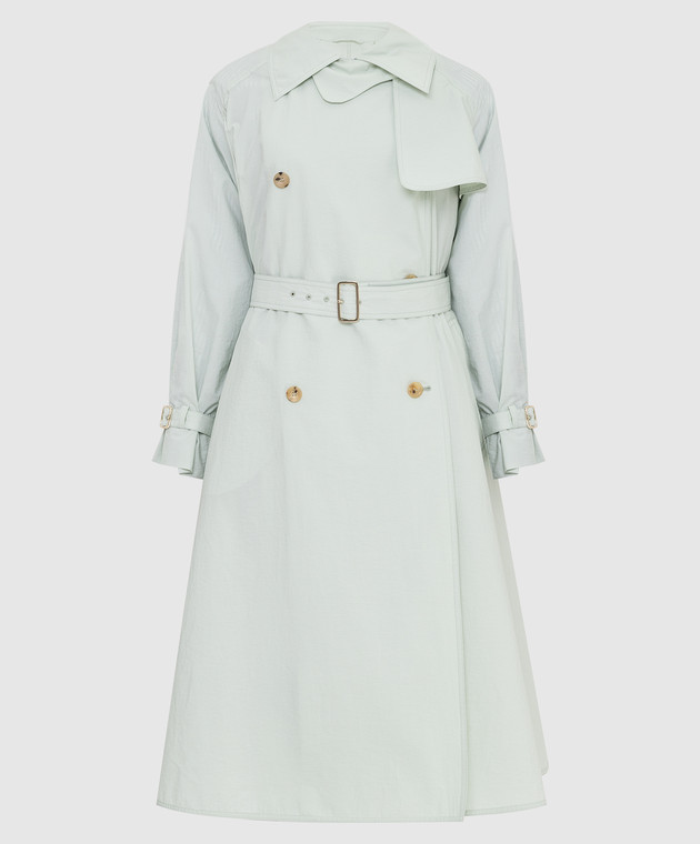 Max Mara - Light green trench coat FALSTER - shop with Max Mara - Light green trench coat FALSTER - shop with