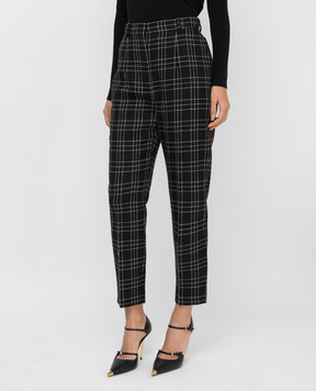 Alexander McQueen Black wool trousers 640512QJAB5