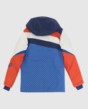 Stefano Ricci Children's ski jacket with logo pattern YAJ6S00010HN0001