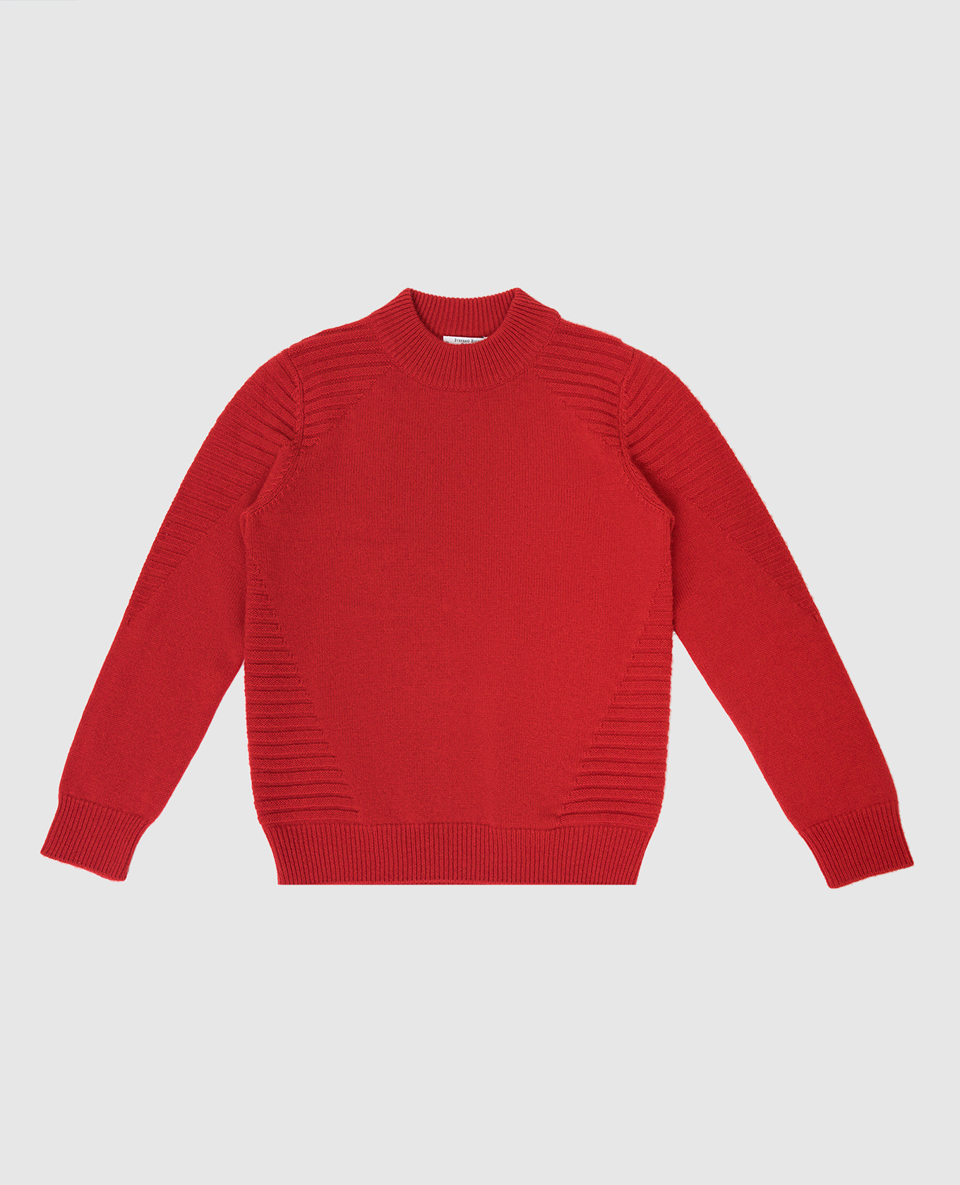

Patterned cashmere sweater for children Stefano Ricci, Red