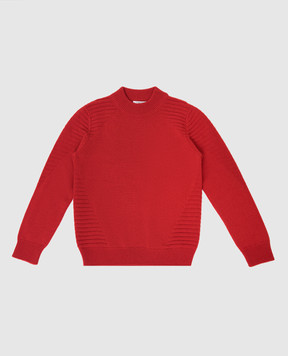 Stefano Ricci Patterned cashmere sweater for children KYS8303L10SY6483
