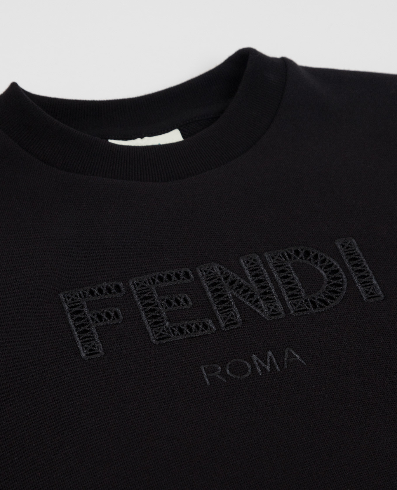 

Children's sweatshirt with logo Fendi, Black